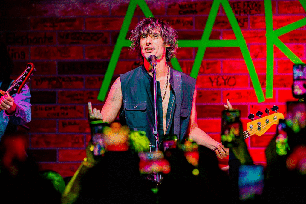 Tyson Ritter of All-American Rejects in October 2022.