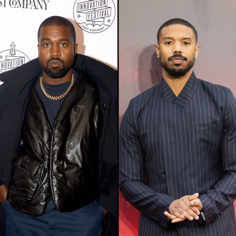 Kanye West, Michael B. Jordan.