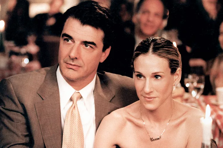 Mr. Big (Chris Noth) and Carrie Bradshaw (Sarah Jessica Parker) in 2004 episode.