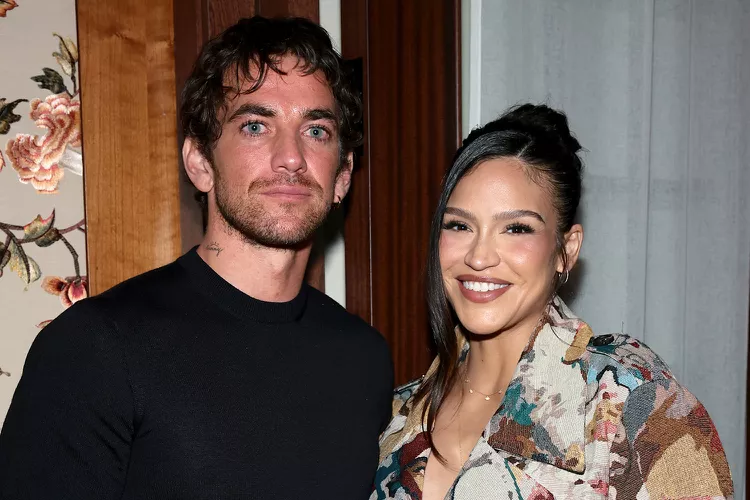 Alex Fine and Cassie attend the MobLand Premiere after party at The Twenty-Two on March 31, 2025 in New York City.