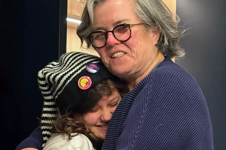 Rosie O'Donnell and Clay.