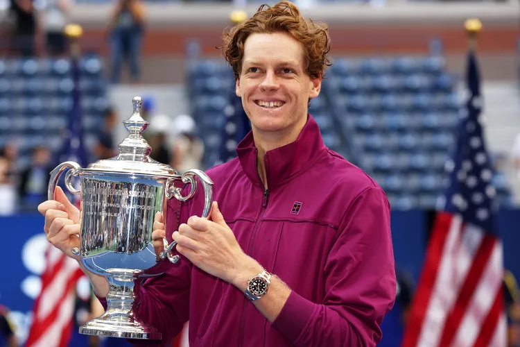 Jannik Sinner at the US Open in New York City on Sept. 8, 2024.