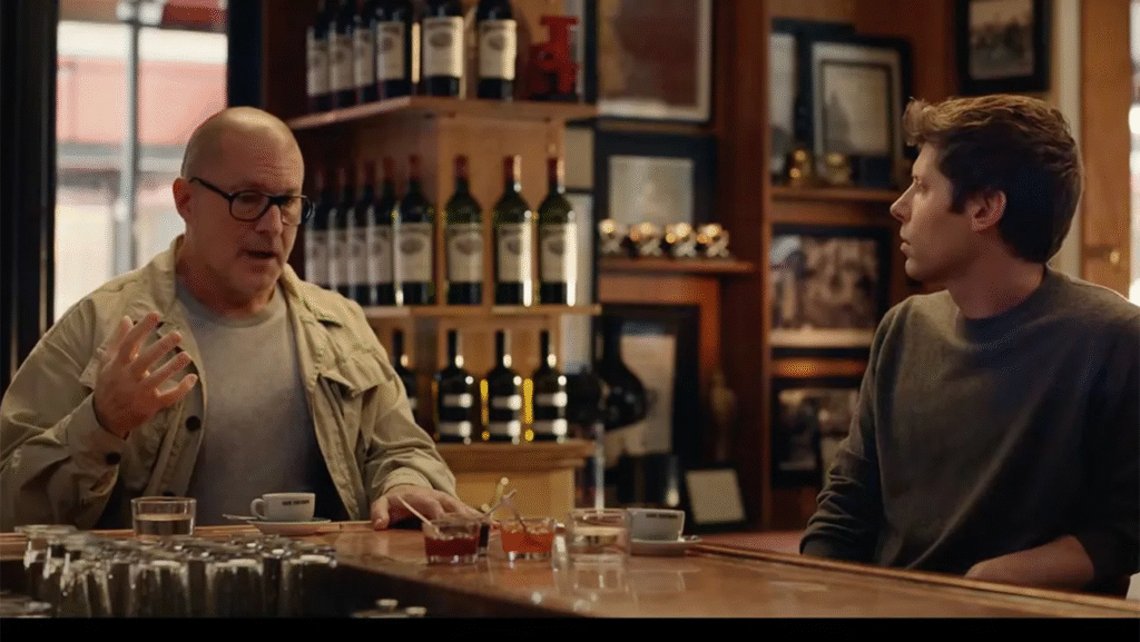 Jony Ive and Sam Altman