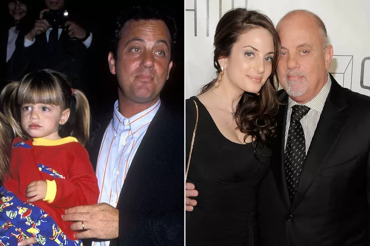 Alexa Ray Joel and Billy Joel in 1988, Alexa Ray Joel and Billy Joel in 2011.