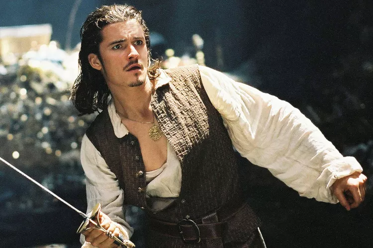 Orlando Bloom in 'Pirates of the Caribbean' in 2003.