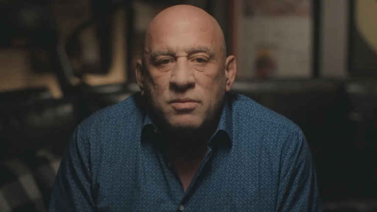 Mark Coleman in HBO’s ‘Surviving Ohio State’ documentary.