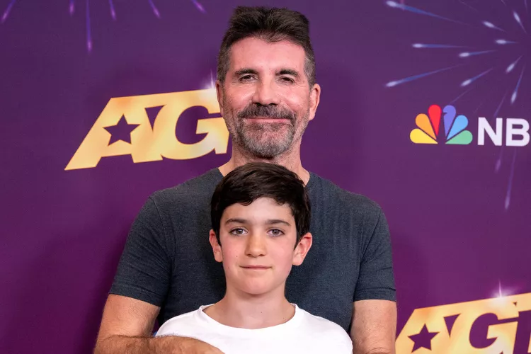 Simon Cowell and son Eric in 2024.
