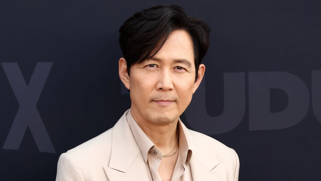 Lee Jung-jae attends the Netflix Tudum 2025: The Live Event at The Kia Forum on May 31.